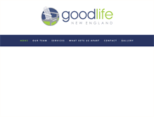 Tablet Screenshot of goodlifenewengland.com